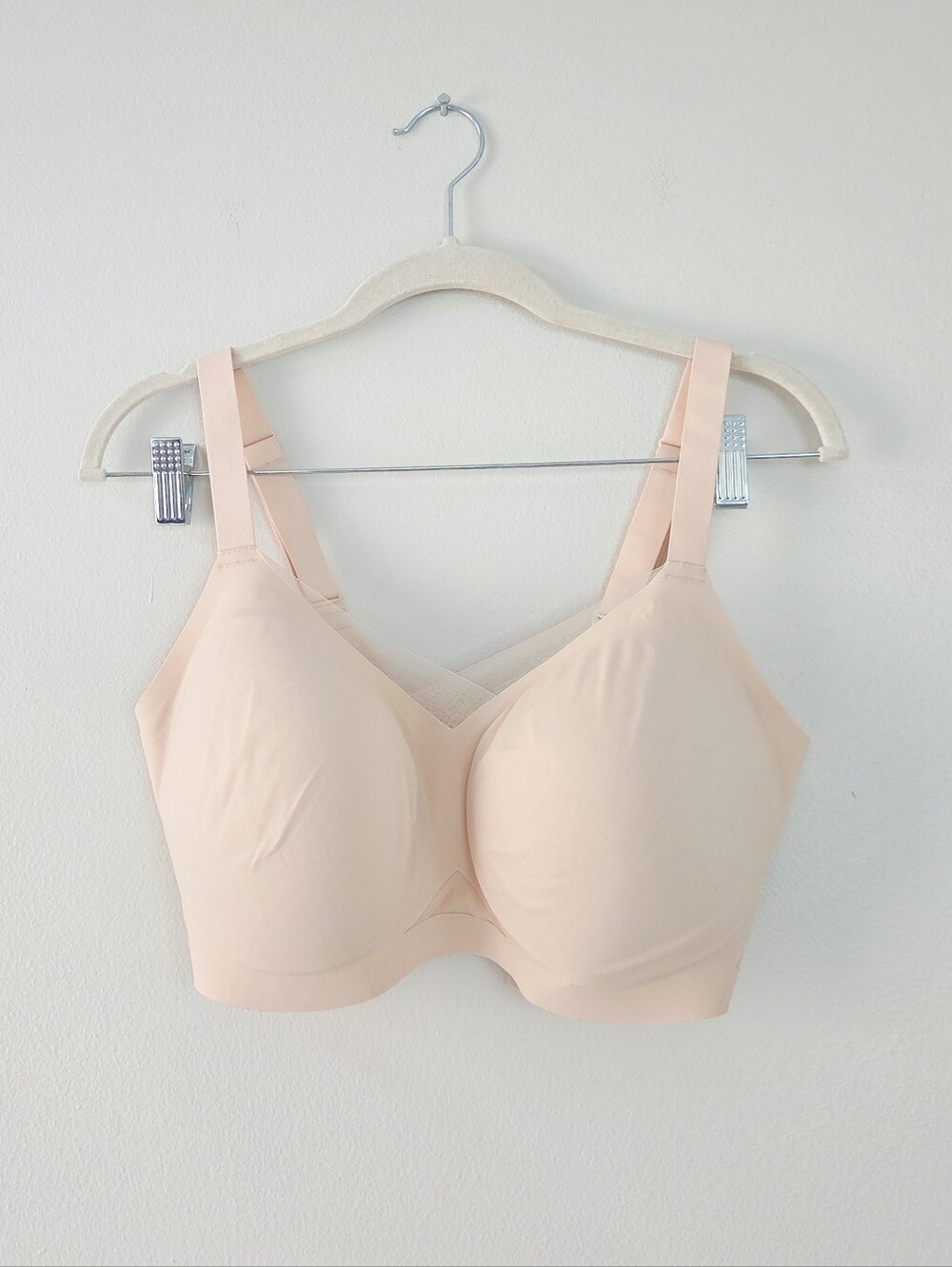 Honeylove CrossOver Bra Blush Size M++